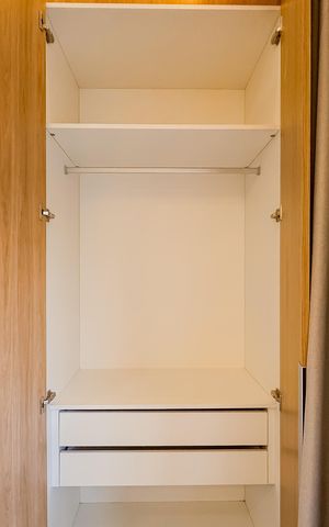 Studio para alugar com 24m², 1 quarto e sem vaga Studio para alugar com 24m², 1 quarto e sem vagaArmários