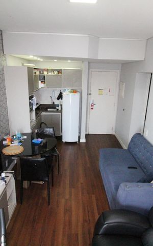 Apartamento para alugar com 60m², 1 quarto e 1 vagaSala