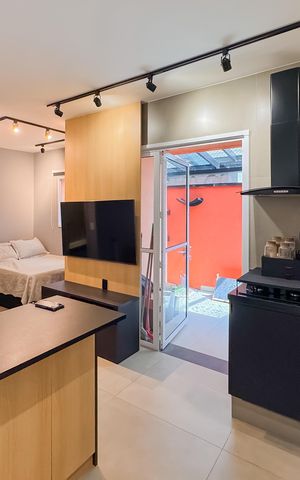 Studio à venda com 38m², 1 quarto e sem vaga Studio à venda com 38m², 1 quarto e sem vagaStudio