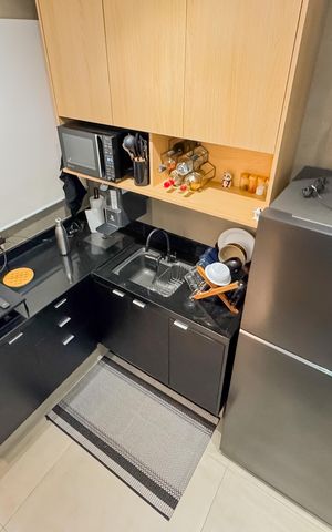 Studio à venda com 38m², 1 quarto e sem vaga Studio à venda com 38m², 1 quarto e sem vagaCozinha
