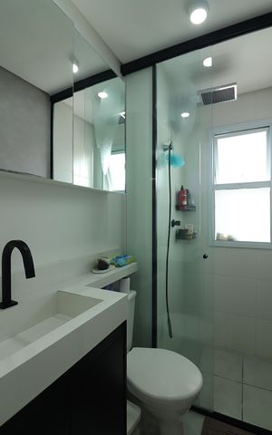 Apartamento à venda com 56m², 2 quartos e 1 vagaBanheiro Social