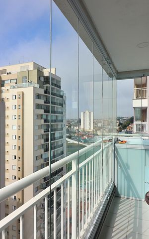 Apartamento à venda com 56m², 2 quartos e 1 vagaVaranda