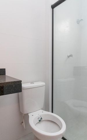 Casa de condomínio à venda com 91m², 2 quartos e 1 vagaBanheiro