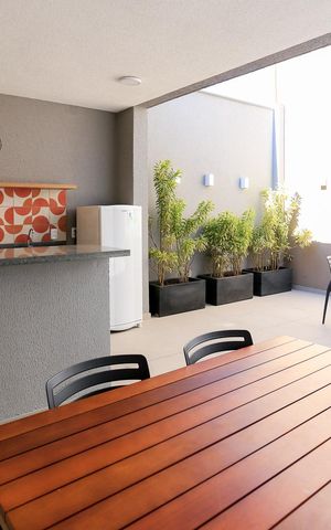 Studio à venda com 37m², 2 quartos e sem vaga Studio à venda com 37m², 2 quartos e sem vagaÁrea comum - Churrasqueira