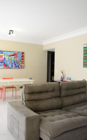 Apartamento à venda com 120m², 3 quartos e 2 vagasSala