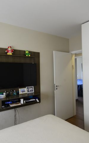 Apartamento à venda com 120m², 3 quartos e 2 vagasQuarto 1