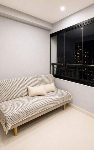 Studio para alugar com 32m², 1 quarto e sem vaga Studio para alugar com 32m², 1 quarto e sem vagaSala