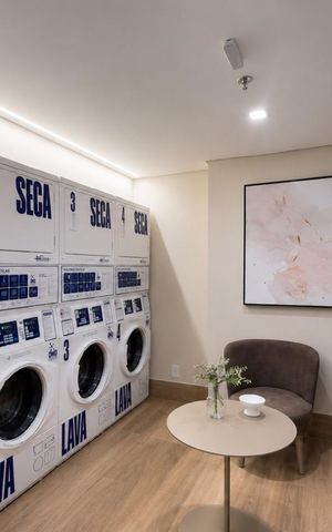 Studio para alugar com 32m², 1 quarto e sem vaga Studio para alugar com 32m², 1 quarto e sem vagaÁrea comum