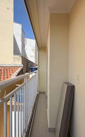 Apartamento à venda com 55m², 2 quartos e 1 vaga Apartamento à venda com 55m², 2 quartos e 1 vagaVaranda integrada entre os dormitórios