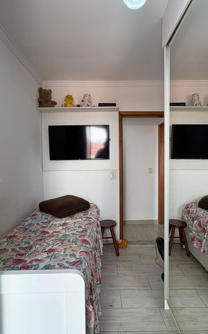 Apartamento à venda com 55m², 2 quartos e 1 vaga Apartamento à venda com 55m², 2 quartos e 1 vagaQuarto 1