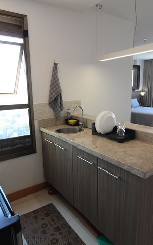 Studio para alugar com 38m², 1 quarto e 1 vagaCozinha