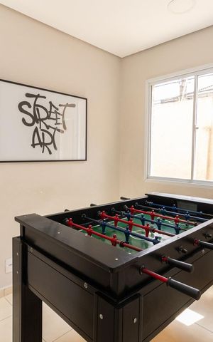 Apartamento para alugar com 35m², 2 quartos e sem vagaÁrea Comum - Sala de Jogos