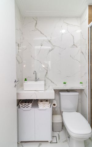 Apartamento para alugar com 35m², 2 quartos e sem vagaBanheiro