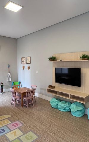 Apartamento à venda com 57m², 2 quartos e 2 vagas Apartamento à venda com 57m², 2 quartos e 2 vagasBrinquedoteca