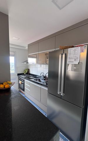 Apartamento à venda com 57m², 2 quartos e 2 vagas Apartamento à venda com 57m², 2 quartos e 2 vagasCozinha