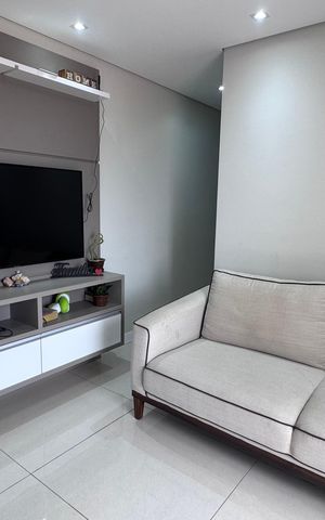 Apartamento à venda com 57m², 2 quartos e 2 vagas Apartamento à venda com 57m², 2 quartos e 2 vagasSala