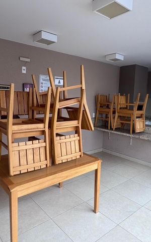 Apartamento à venda com 57m², 2 quartos e 2 vagas Apartamento à venda com 57m², 2 quartos e 2 vagasÁrea comum - Churrasqueira