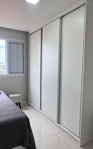 Apartamento à venda com 57m², 2 quartos e 2 vagas Apartamento à venda com 57m², 2 quartos e 2 vagasQuarto 1