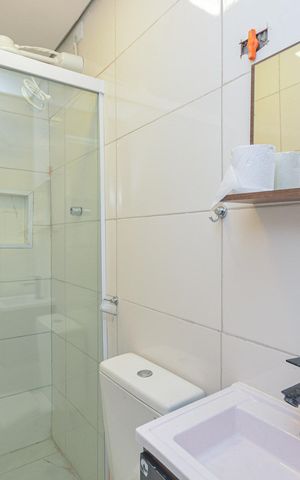 Apartamento para alugar com 20m², 1 quarto e sem vaga Apartamento para alugar com 20m², 1 quarto e sem vagaBanheiro