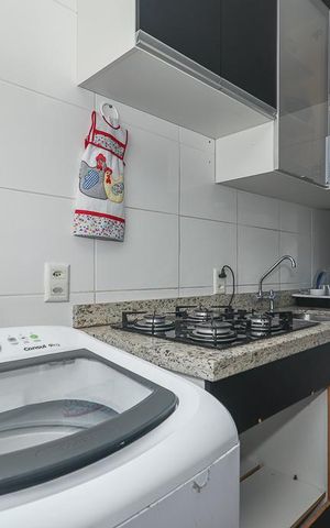 Apartamento à venda com 51m², 2 quartos e 1 vagaCozinha