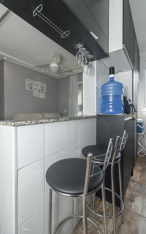 Apartamento à venda com 51m², 2 quartos e 1 vagaCozinha