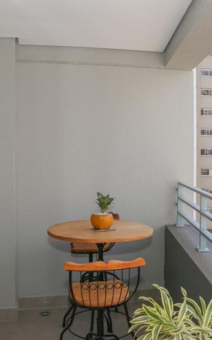 Studio à venda com 25m², 1 quarto e sem vaga Studio à venda com 25m², 1 quarto e sem vagaSacada