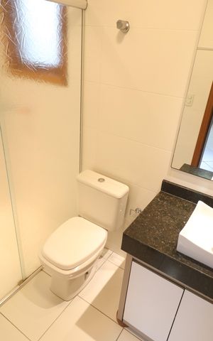 Apartamento à venda com 80m², 2 quartos e 1 vagaBanheiro suíte
