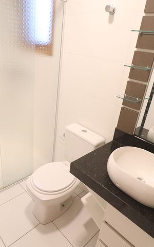 Apartamento à venda com 80m², 2 quartos e 1 vagaBanheiro Social