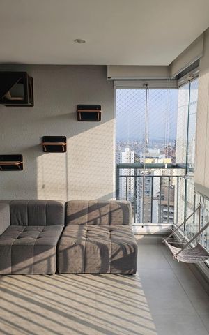 Apartamento à venda com 91m², 2 quartos e 2 vagas Apartamento à venda com 91m², 2 quartos e 2 vagasVaranda gourmet