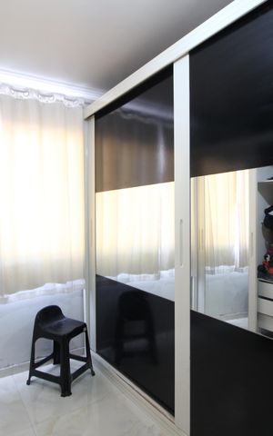 Casa de condomínio para alugar com 100m², 3 quartos e 3 vagasQuarto 3 - Closet