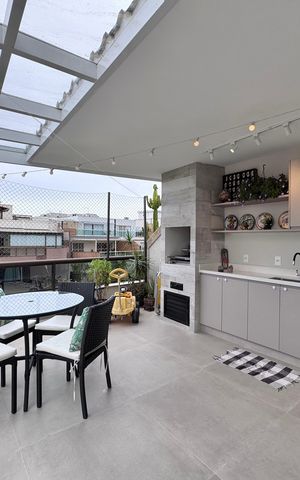 Apartamento à venda com 220m², 4 quartos e 4 vagas Apartamento à venda com 220m², 4 quartos e 4 vagasVaranda Sala