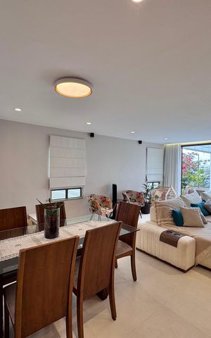 Apartamento à venda com 220m², 4 quartos e 4 vagas Apartamento à venda com 220m², 4 quartos e 4 vagasSala