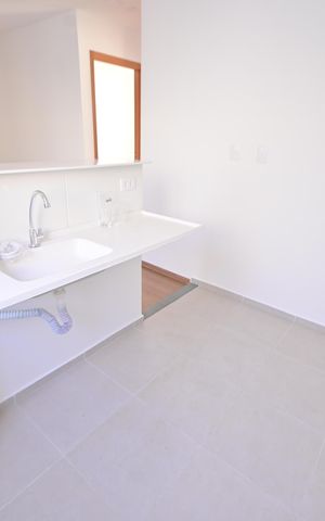 Apartamento para alugar com 39m², 2 quartos e 1 vaga Apartamento para alugar com 39m², 2 quartos e 1 vagaCozinha e Área de Serviço