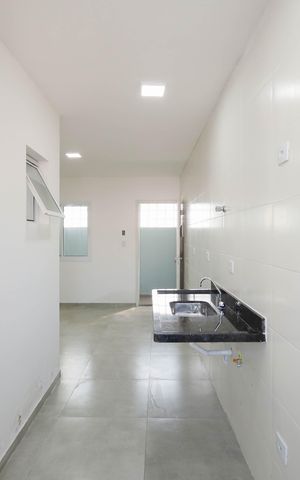 Apartamento para alugar com 37m², 1 quarto e sem vaga Apartamento para alugar com 37m², 1 quarto e sem vagaCozinha e Área de Serviço