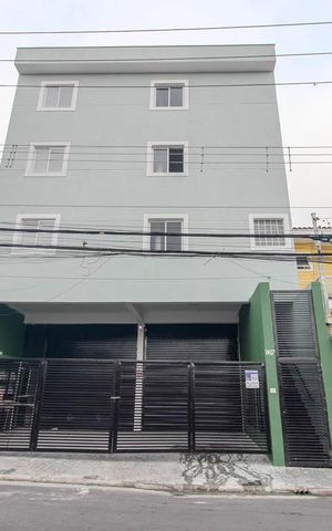 Apartamento para alugar com 37m², 1 quarto e sem vaga