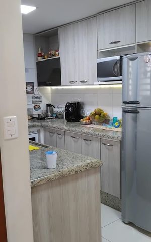 Casa de condomínio à venda com 65m², 2 quartos e 1 vaga Casa de condomínio à venda com 65m², 2 quartos e 1 vagaCozinha