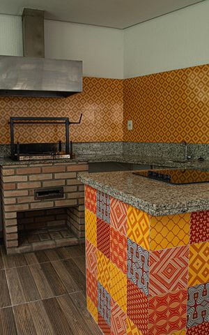 Studio para alugar com 28m², 1 quarto e sem vaga Studio para alugar com 28m², 1 quarto e sem vagaÁrea comum - Salão de festas/Churrasqueira