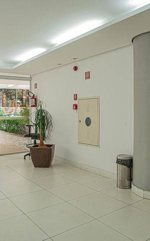 Studio para alugar com 28m², 1 quarto e sem vaga Studio para alugar com 28m², 1 quarto e sem vagaÁrea comum - Hall Social