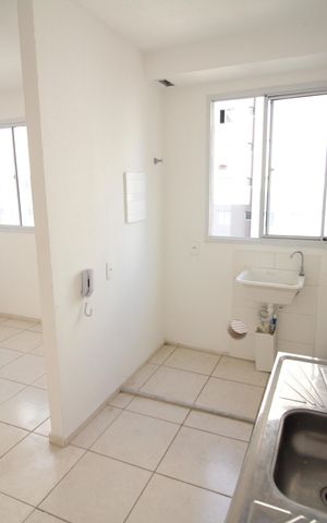 Apartamento à venda com 62m², 2 quartos e 1 vagaCozinha e Área de Serviço