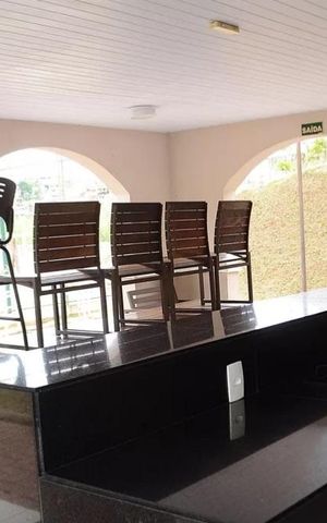 Apartamento à venda com 73m², 2 quartos e 1 vagaÁrea comum - Salão de festas
