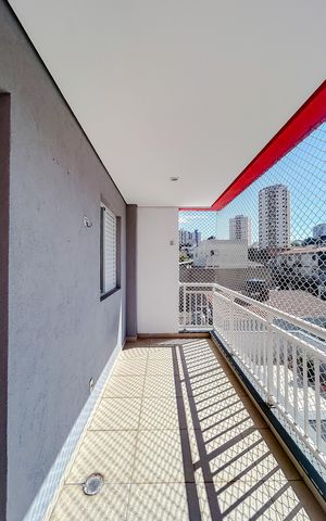 Apartamento à venda com 80m², 3 quartos e 2 vagasVaranda