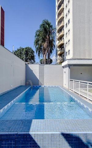 Apartamento à venda com 80m², 3 quartos e 2 vagasÁrea comum - Piscina