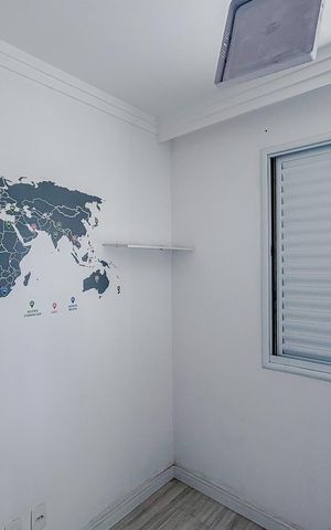 Apartamento à venda com 80m², 3 quartos e 2 vagasQuarto 1
