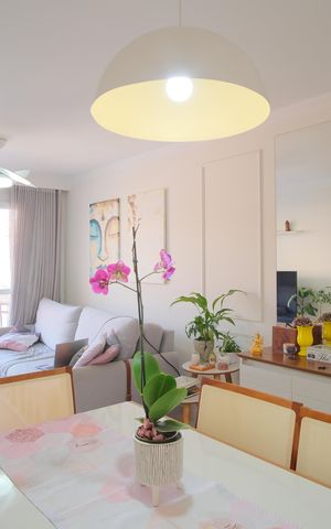 Apartamento à venda com 80m², 3 quartos e 2 vagasSala