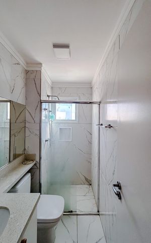 Apartamento à venda com 80m², 3 quartos e 2 vagasBanheiro da Suíte