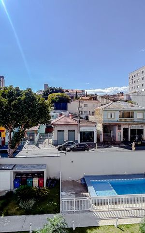 Apartamento à venda com 80m², 3 quartos e 2 vagasVista da Varanda