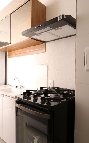 Apartamento à venda com 32m², 2 quartos e sem vagaCozinha e Área de Serviço