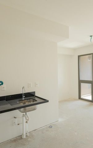 Apartamento à venda com 26m², 1 quarto e sem vaga Apartamento à venda com 26m², 1 quarto e sem vagaCozinha