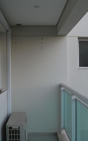 Apartamento à venda com 45m², 1 quarto e 1 vagaVaranda