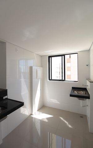 Apartamento à venda com 63m², 2 quartos e 1 vagaCozinha e Área de Serviço